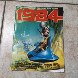 rivista 1984mensile a fumetti di fantascienza 