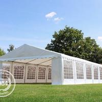 Tendone feste 5x10 PVC acciaio piastre ancoraggio