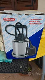 Pompa sommersa Speroni SXG 600 inox – nuova!