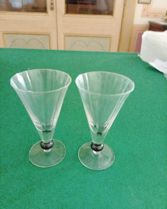 Set bicchieri in vetro