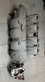 Collettore e corpo farfallato Clio 1.8 16v