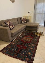 Tappeto persiano zandjan annodato a mano 192*100cm