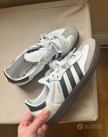 Adidas Originals Samba Bianca/Nera 39 Nuove