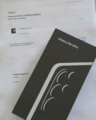Samsung GALAXY S26 Ultra 512 - Nuovo