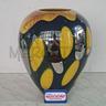 vaso-vetro-blu-giallo-specchio