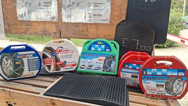 Catene da neve varie misure - fondo di magazzino