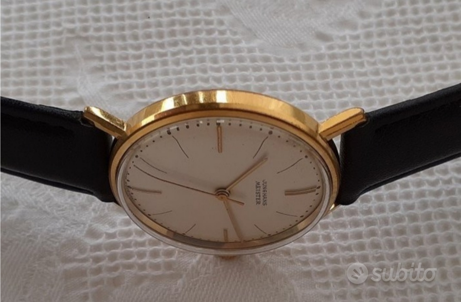 Orologio vintage Junghans Meister anni 60 Abbigliamento e