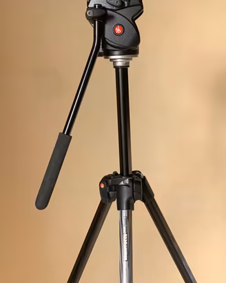 Manfrotto  732CY carbon + testa fluida 701HDV