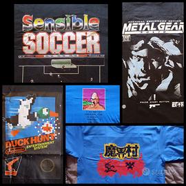 T-shirt Magliette Videogames Taglia L