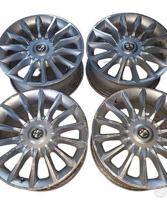 Cerchi In Lega Da 16" Per Alfa Romeo Mito