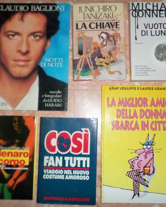Libri vari musicali economia poesia comici sesso
