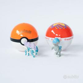 Mini Figure Pokémon Gashapon - Suicune e Cranidos