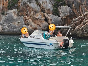 semicabinato con fuoribordo 