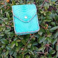 Porta sigarette in pitone