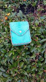 Porta sigarette in pitone