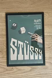 Stüssy-poster con cornice