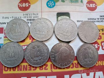 8 lire vittorio Emanuele III