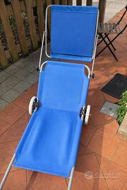 Spiaggina sdraio mare lettino