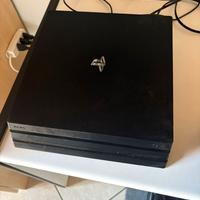 ps4pro  + 8 giochi + volante-cambio-pedali