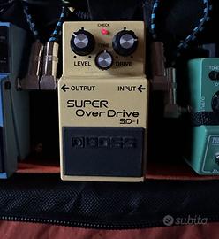 Boss super overdrive sd-1