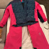 Tuta da sci Rossignol bimba 8 anni