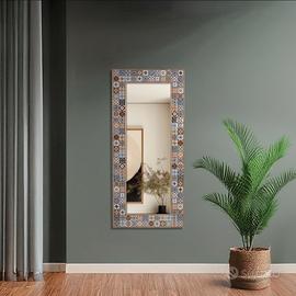 Specchio da parete con piastrelle Capri-Italia e c