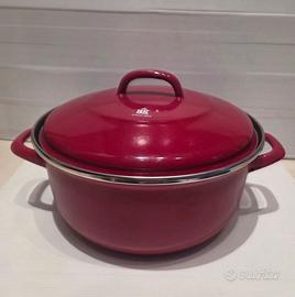 Casseruola Pentola BK Holland 26 cm rossa Nuova 