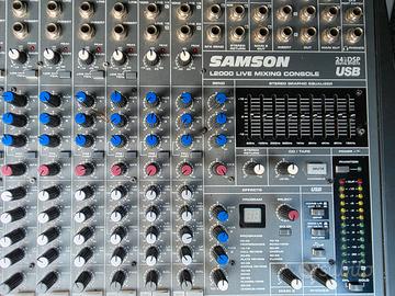 mixer samson L2000 24 canali usa 