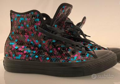 Converse All Star con glitter Multicolor