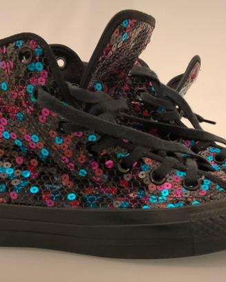 Converse All Star con glitter Multicolor