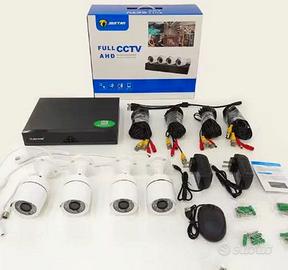 KIT 4 TELECAMERE NUOVI , CONSEGNA SOLO A CATANIA 