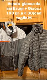 Giacca  da sci Brugi e giacca 100 gr.  Carrera