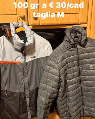 Giacca  da sci Brugi e giacca 100 gr.  Carrera