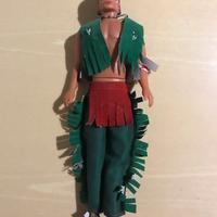 Vintage Action Figure. Indian man