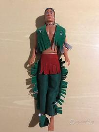 Vintage Action Figure. Indian man