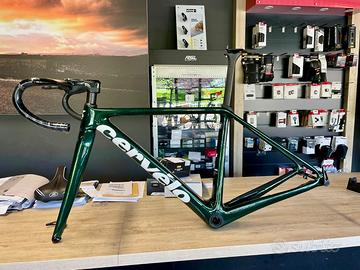 FRAMESET R5 CERVÈLO - TELAIO 2020- Verde Scarabeo