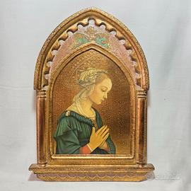 Riproduzione Vintage Madonna del Lippi XX Secolo