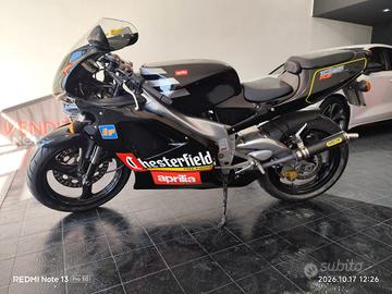 Aprilia RS 125 Chesterfield firmata Max Biagi