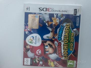 Mario&Sonic giochi olimpici rio 2016 Nintendo 3ds