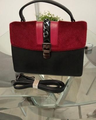 Borsa similpelle 31x21 cm