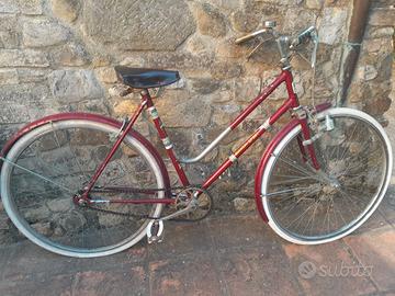 bici Bianchi donna anni '60 vintage rossa Biciclette In vendita