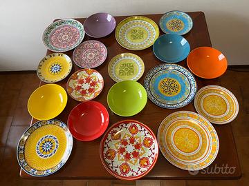 Excelsa Etno Chic Servizio piatti posate da 6