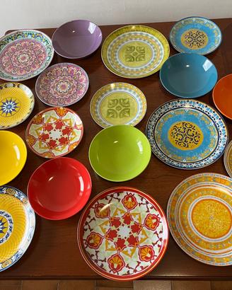 Excelsa Etno Chic Servizio piatti posate da 6