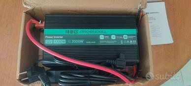 INVERTER PER AUTO/CAMPER 1000/2000 W, 12V