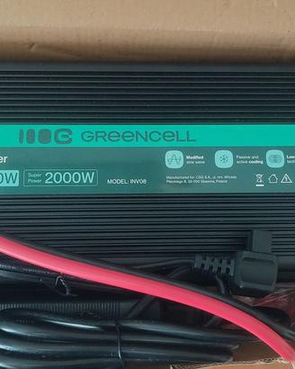 INVERTER PER AUTO/CAMPER 1000/2000 W, 12V