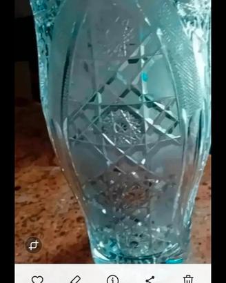 vaso di cristallo 