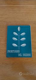 libro antico anni 60 Prontuario del diserbo