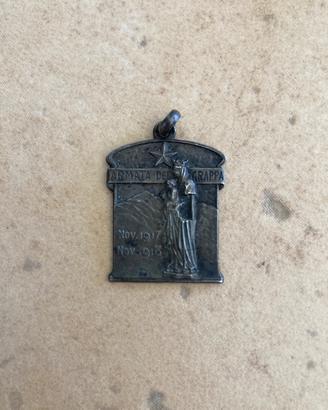 Medaglia ARGENTO 800 Armata del Grappa 1917-1918