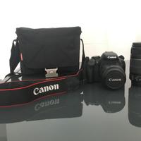 Canon EOS 550D con EFS 18-55 + EFS 55-250