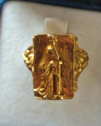 ANELLO  ORO 750 FIRMATO DA NINO D'ANTONIO GERMANO